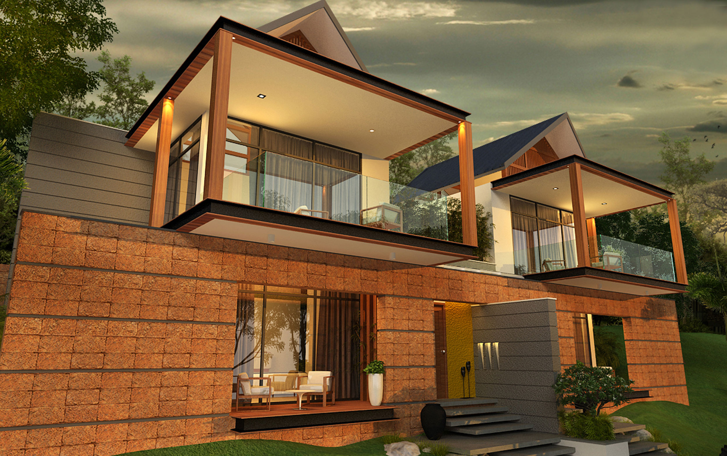 Binu Balakrishnan Architects Home